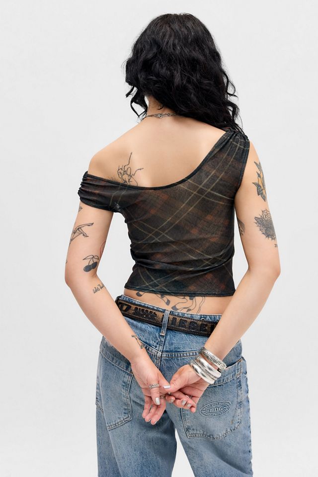 Silence + Noise Fia Kariertes Oberteil #3