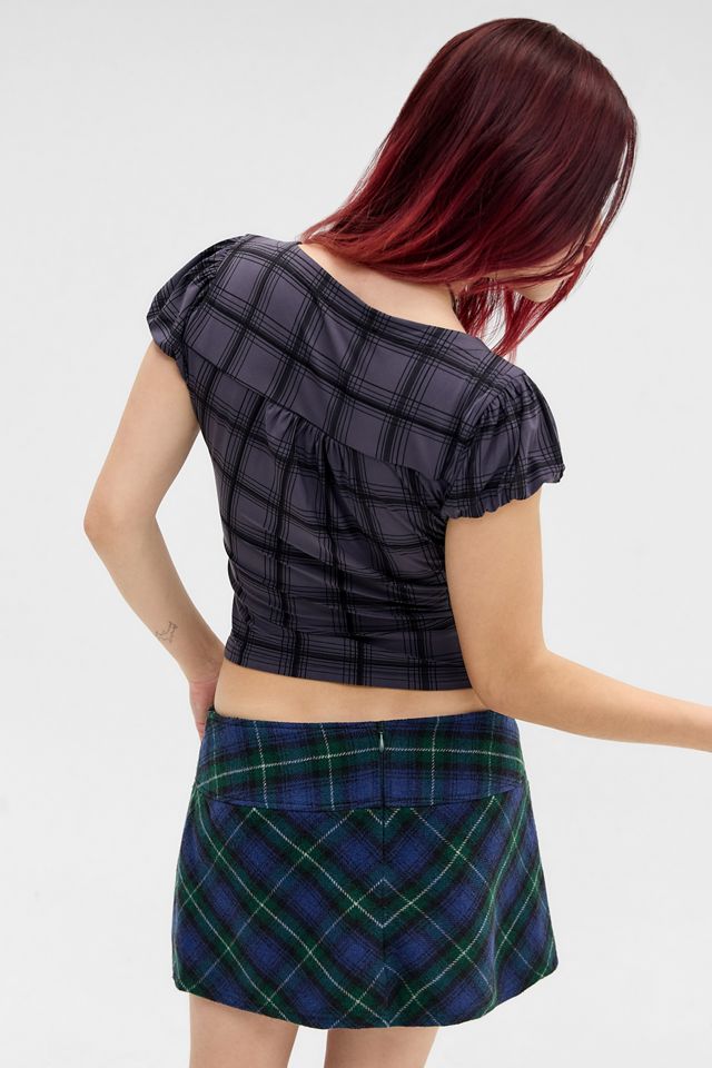 Camicia con stampa a quadri Penny Silence + Noise #3