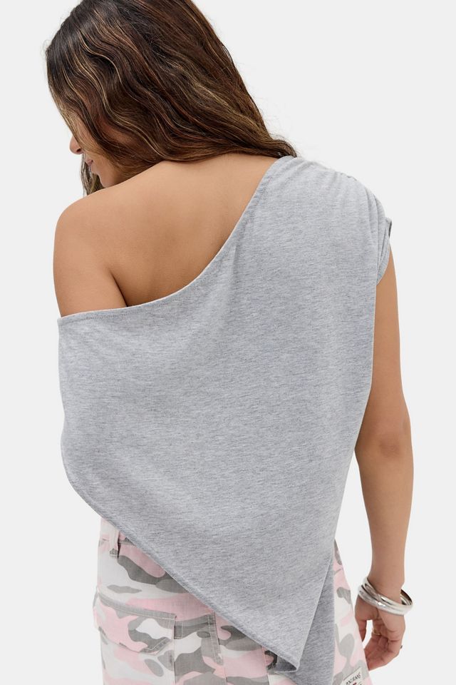Haut poncho en jersey UO #4