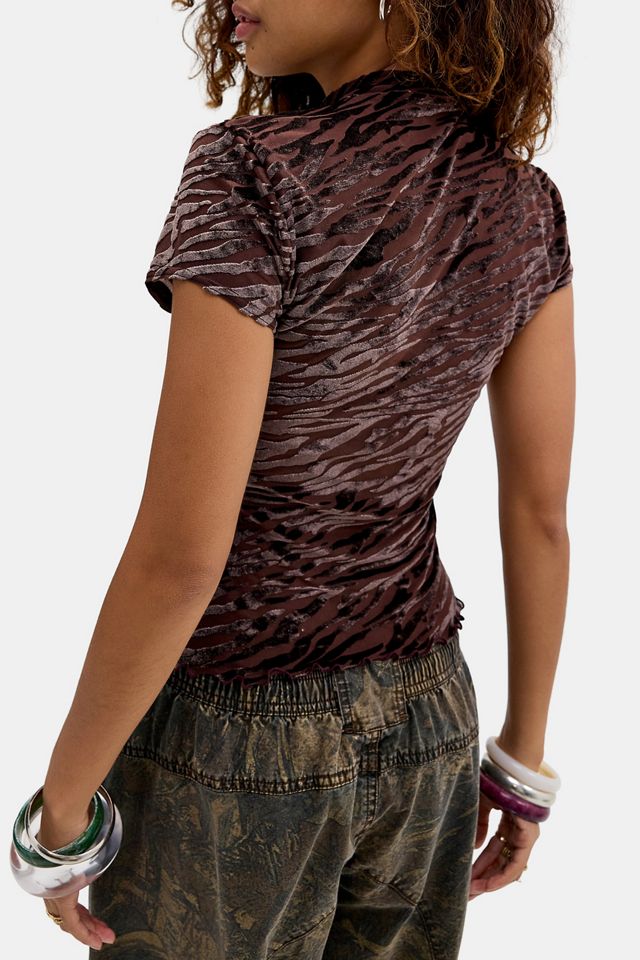 Silence + Noise Jaxx Open Keyhole Top #3