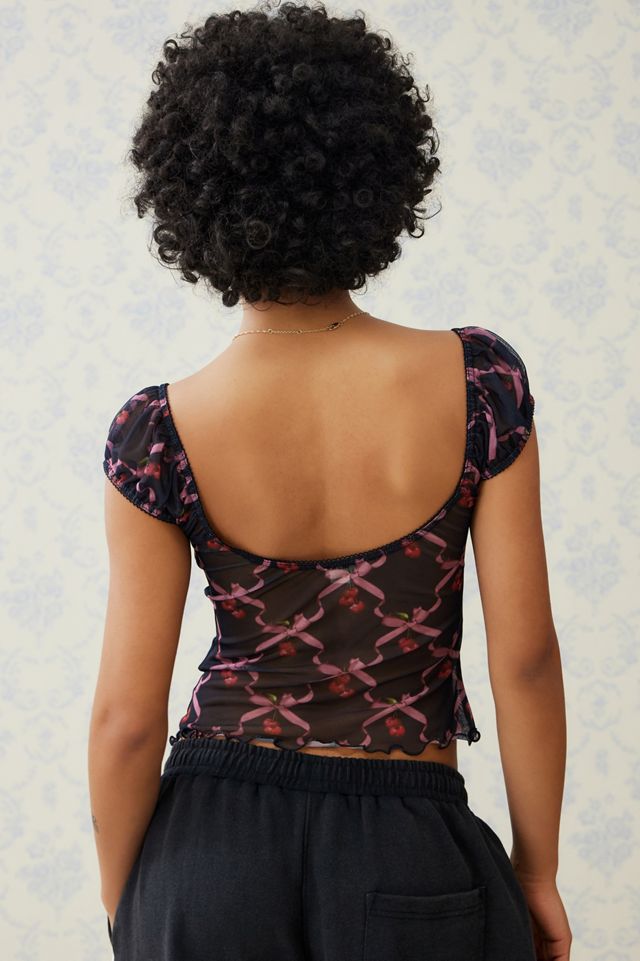 Kimchi Blue Greta Printed Blouse #3
