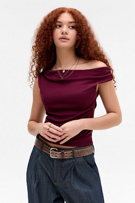 Silence + Noise Fia Mesh Top Product Page