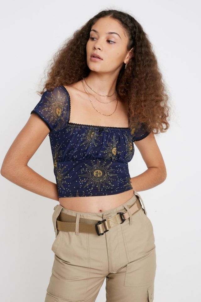 Mesh shirt hotsell urban outfitters