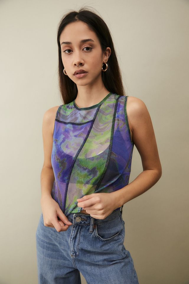 Gilet con pannelli in mesh UO