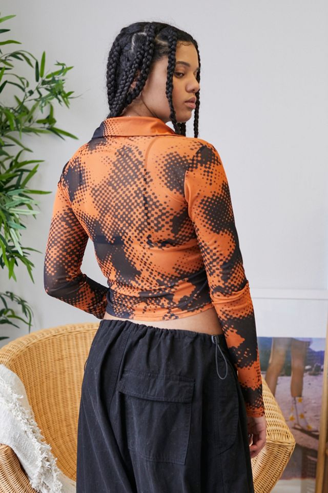 UO - Chemise en maille imprimé poster années 70 #3