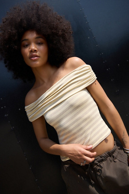 Stripe Bardot Top en taille: XS - Silence + Noise - Modalova