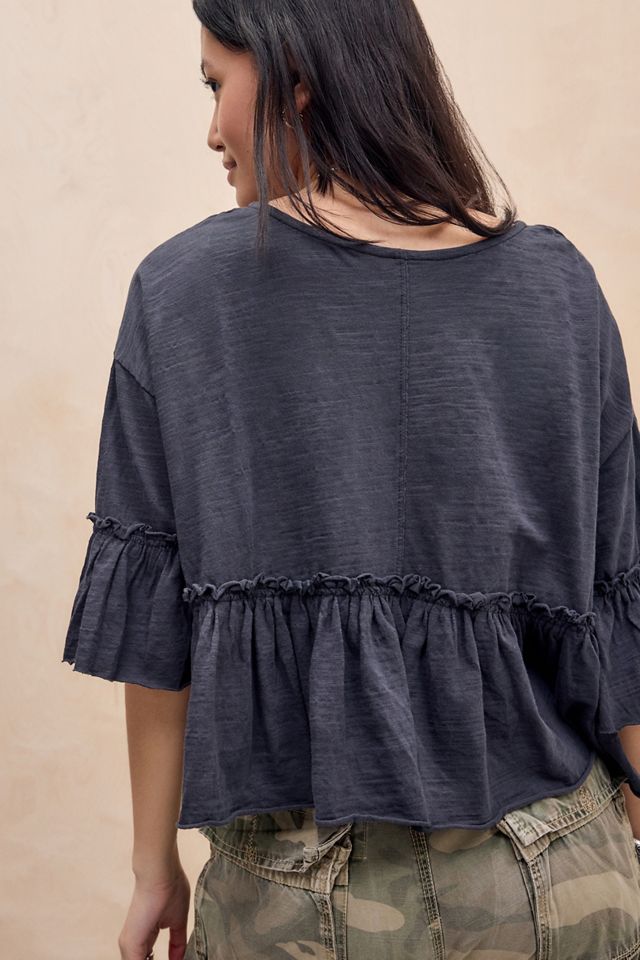 UO Brooke Babydoll Blouse #3
