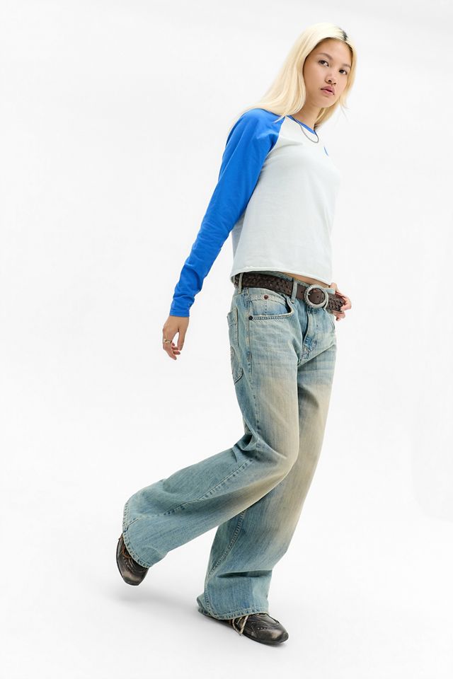 BDG Raglan-Langarm-T-Shirt #1