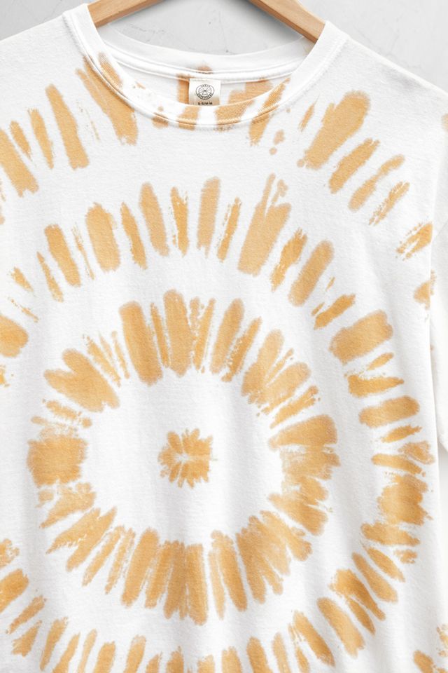 UO -  T-shirt dad tie and dye pêche #1