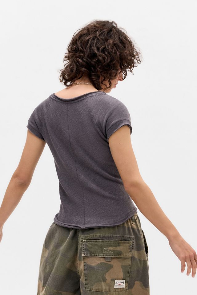BDG V-Neck Slub T-Shirt #3