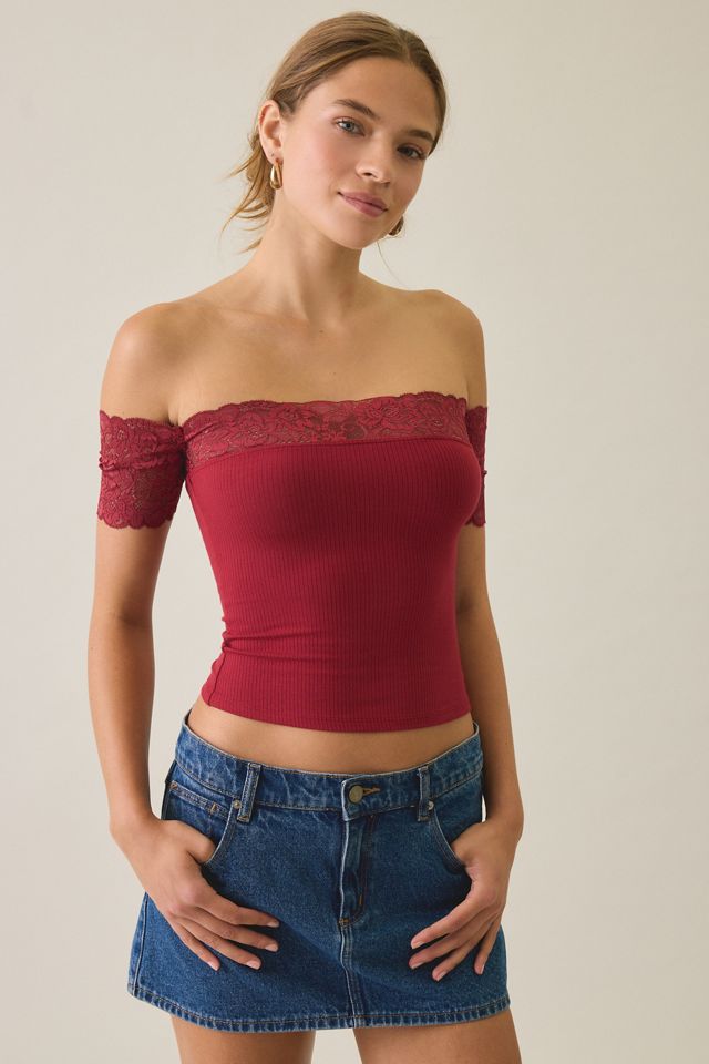 UO Noa Off-Shoulder Top #1