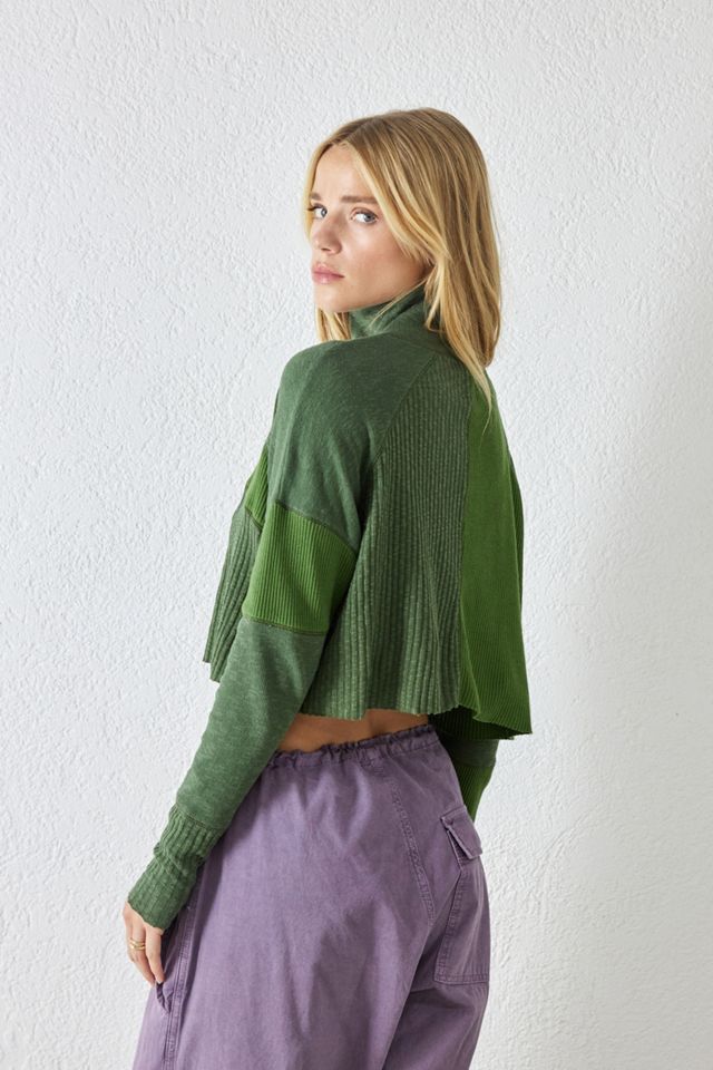 BDG Tabby Thermal Henley Top #3