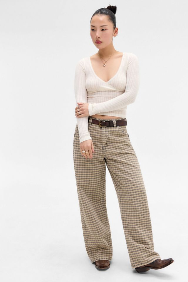 Kimchi Blue Lily Pointelle Wrap Top #1