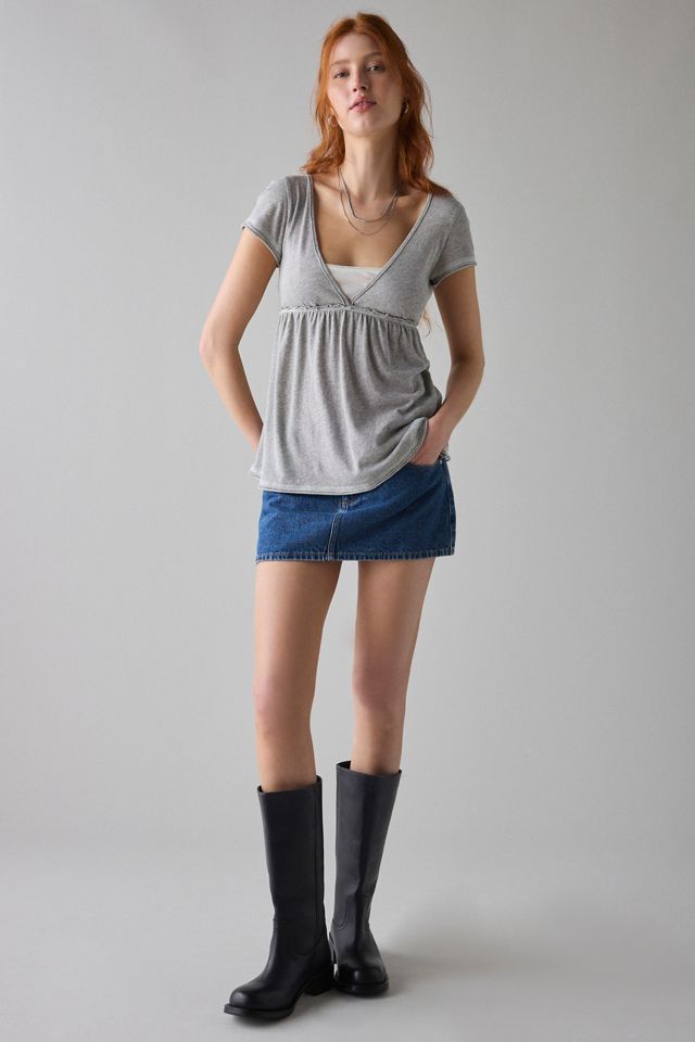 BDG Tina Babydoll Top #2