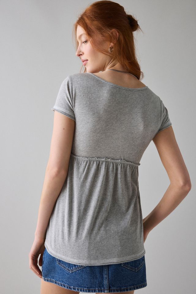 BDG Tina Babydoll Top #3