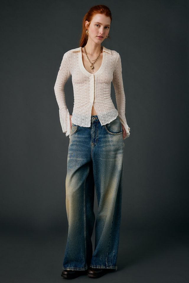 Cardigan en dentelle Abigail Kimchi Blue #2
