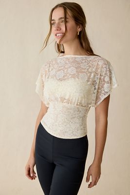 Kimchi Blue Audrey Banded Blouse