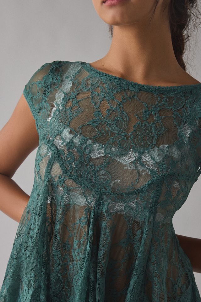 Kimchi Blue Eclipse Lace Top #1