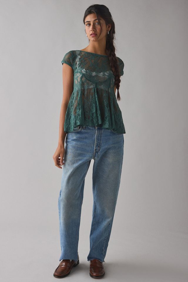 Kimchi Blue Eclipse Lace Top #2