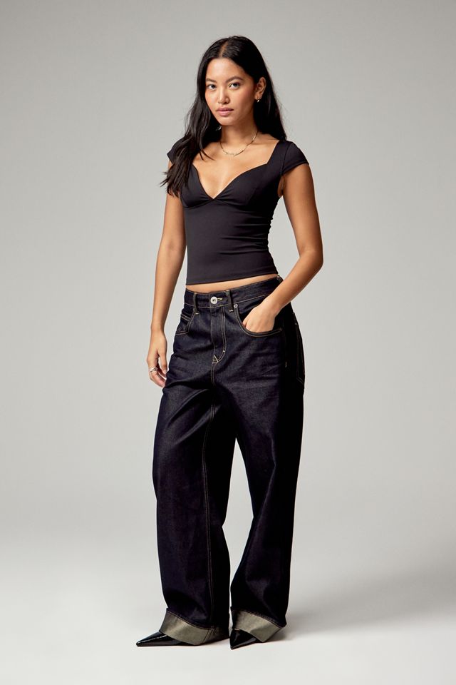 Silence + Noise Greta Sweetheart Top #2