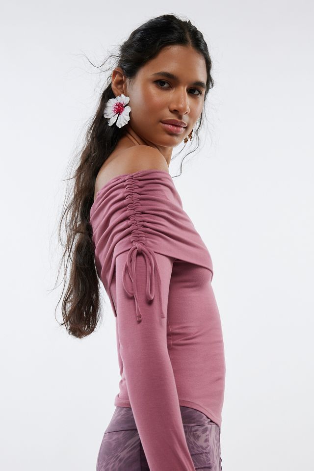 Silence + Noise Adrienne Off-The-Shoulder Top #3