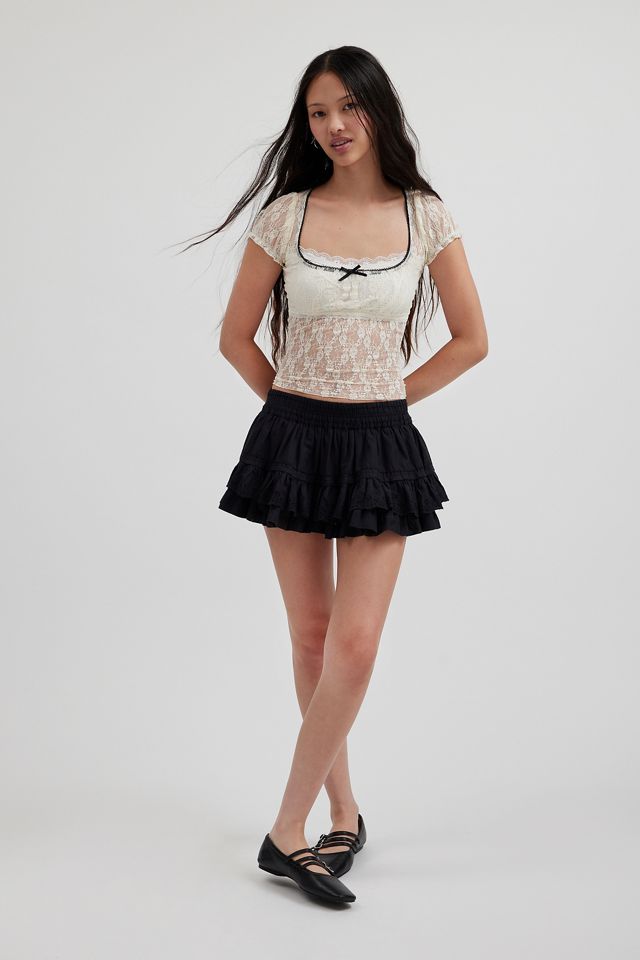 Kimchi Blue Malka Lace Blouse #2