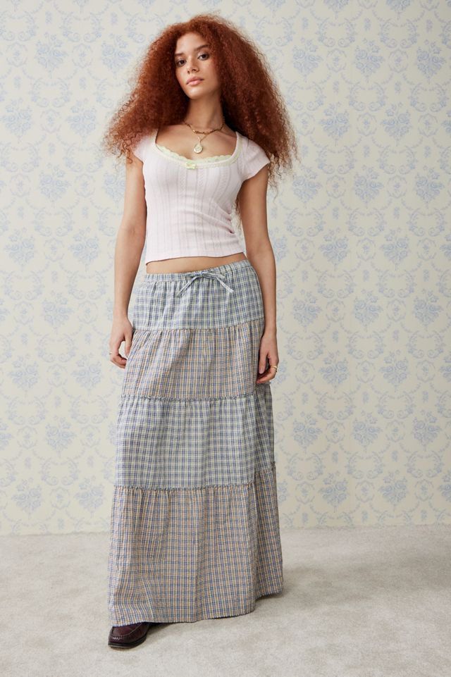 Kimchi Blue Pointelle T-Shirt  #1