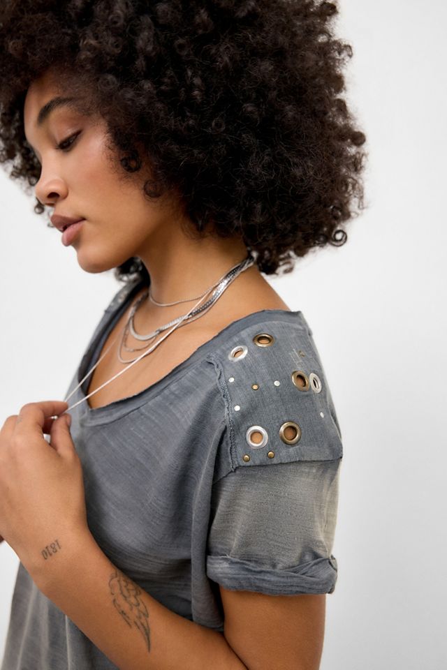 Silence + Noise Addison Slub T-Shirt #2