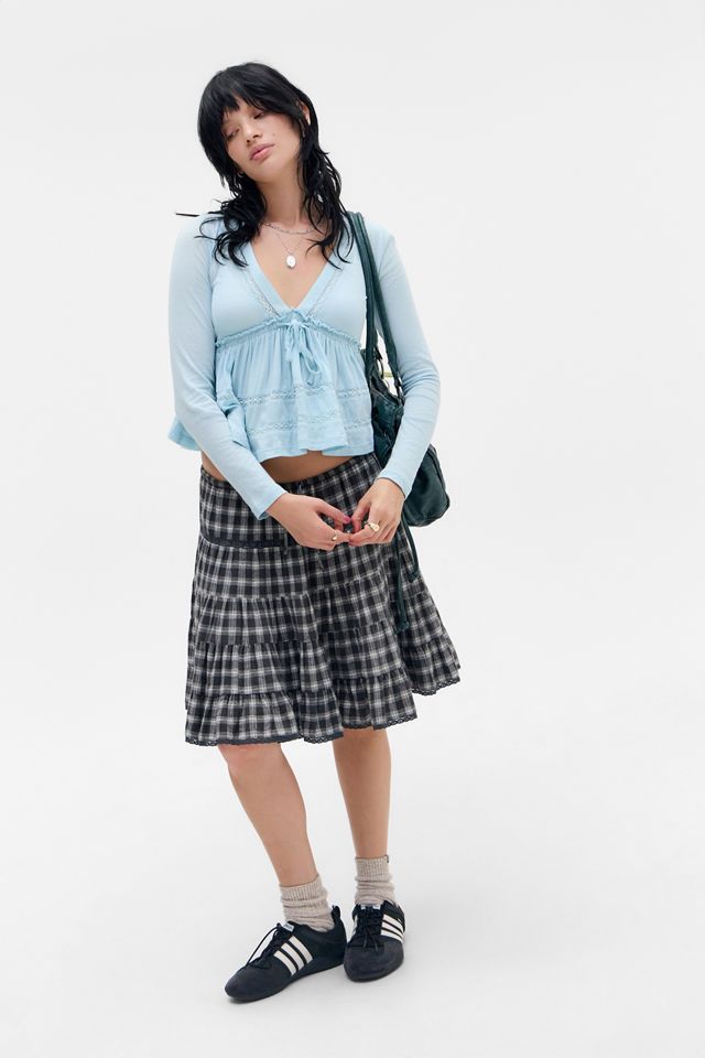 Blusa Manga Larga Babydoll Nia de Kimchi Blue #2