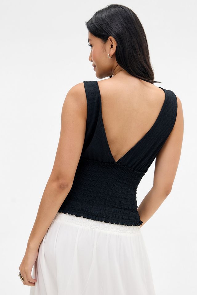 Kimchi Blue Betty Smocked Tank Top #4