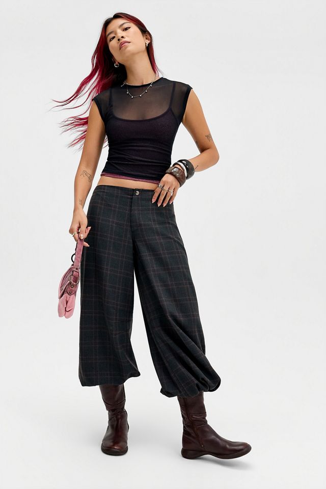 UO Rea Mesh Baby Tee #1