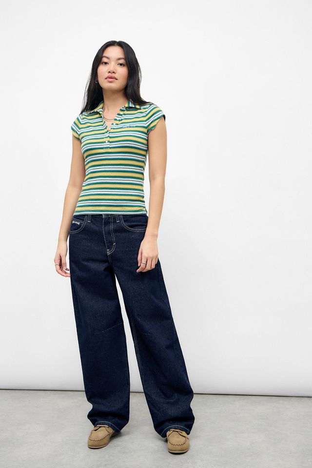 Polo a righe a maniche corte Suni BDG #2