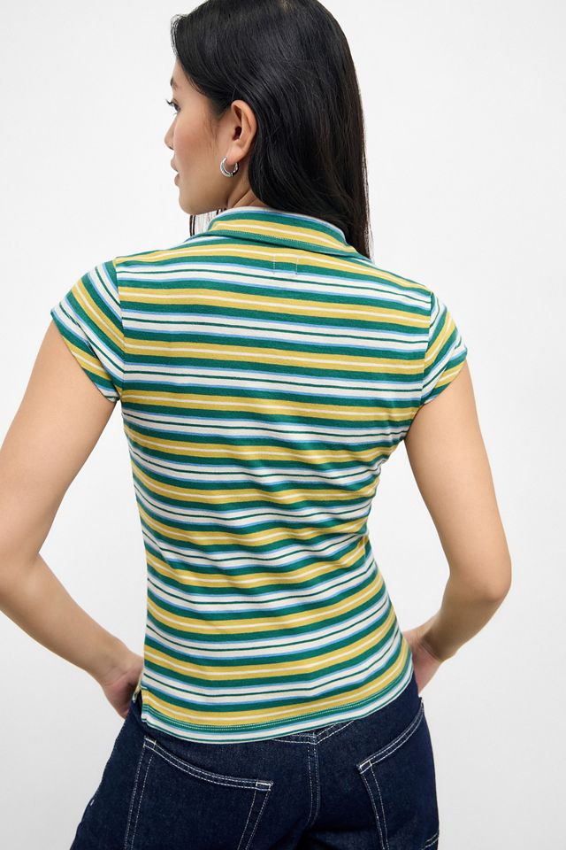 Polo a righe a maniche corte Suni BDG #3