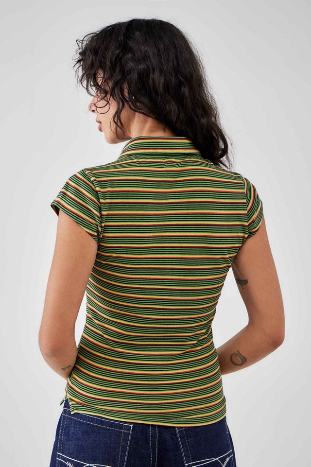 BDG Feeder Stripe Polo Shirt #3