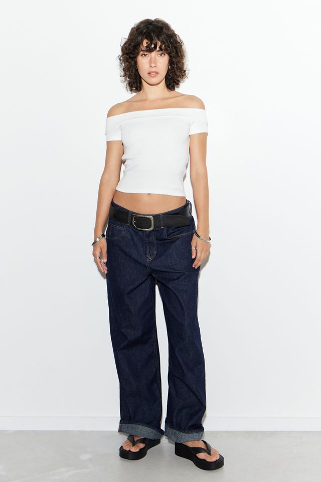 UO Ever Striped Off-The-Shoulder Top #2