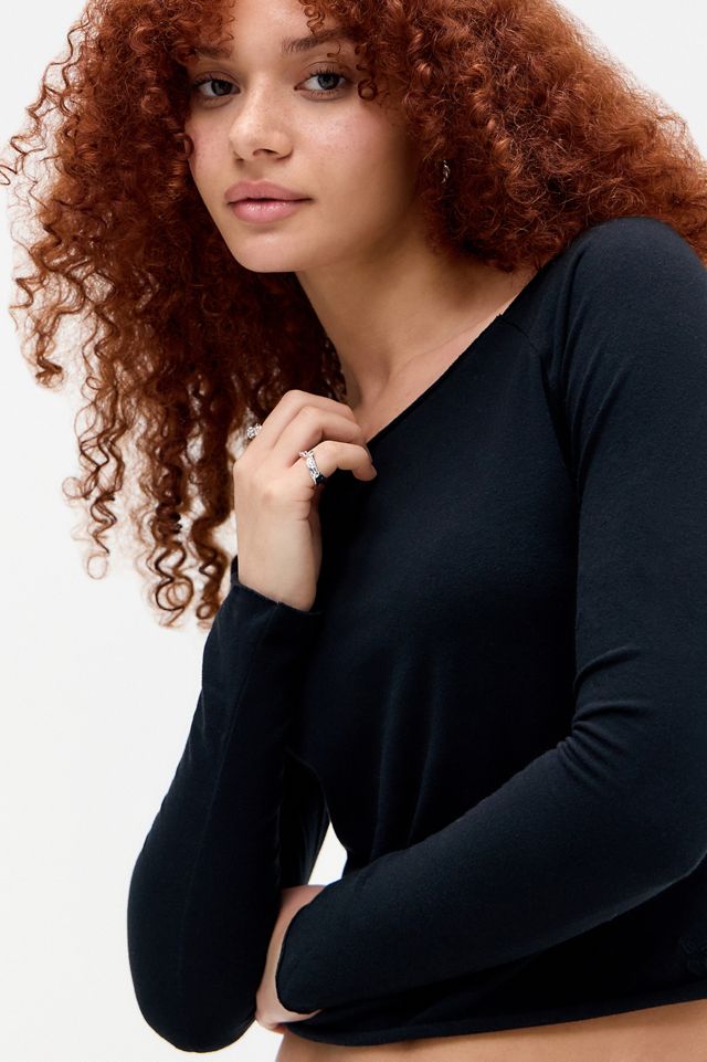 Out From Under Langarm-Boatneck-Top #3