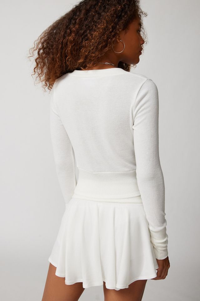 Out From Under Tate Cosy Knit Top | Urban Outfitters UK