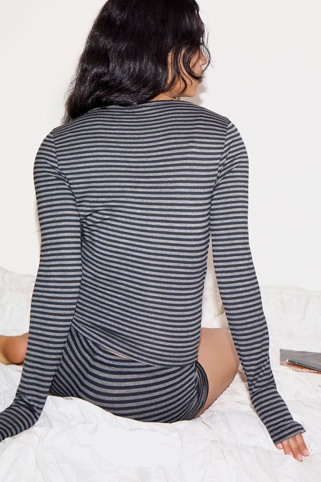 Out From Under Demi Wrap Long Sleeve Top #3