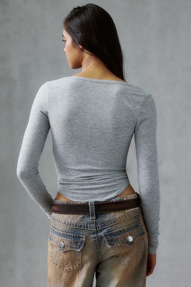 Out From Under Top Of The Class Henley Tee #3