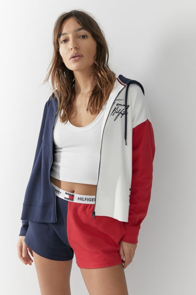 Tommy hilfiger hoodie urban outfitters sale