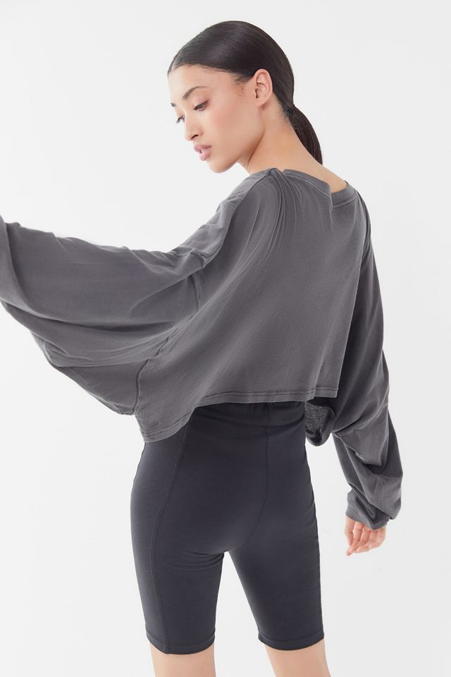 Out From Under Ella Long Sleeve Cropped T-Shirt