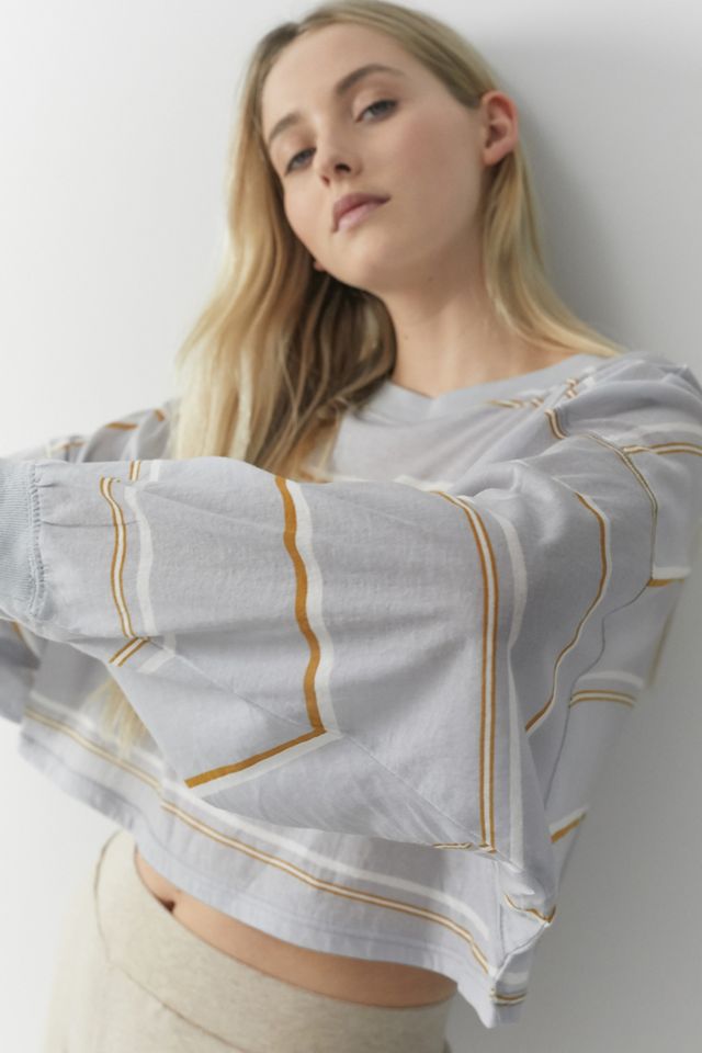 Out From Under Ella Long Sleeve Cropped T-Shirt #1