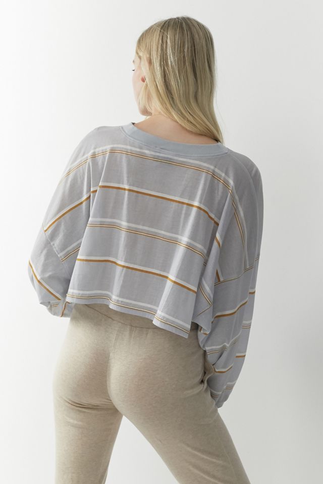 Out From Under Ella Long Sleeve Cropped T-Shirt #3