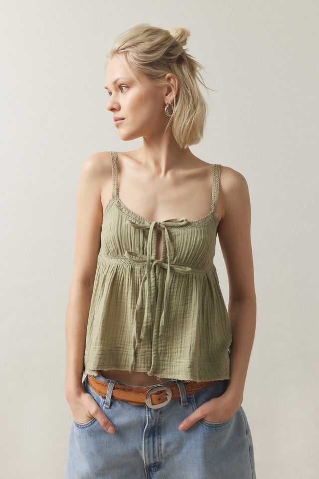 Out From Under Mila Gauze Cami Urban Outfitters ES