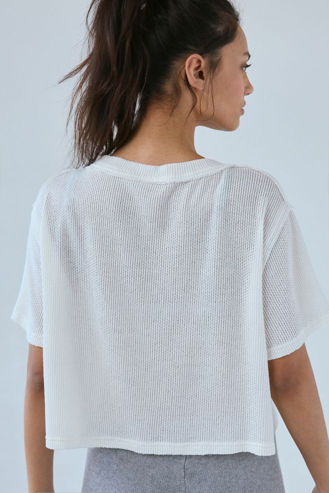 T-shirt noué devant Bella Out From Under #3