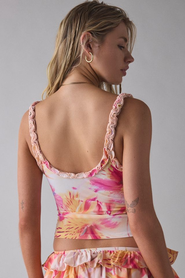 Out From Under Cammi Ruffle Trim Cami #3