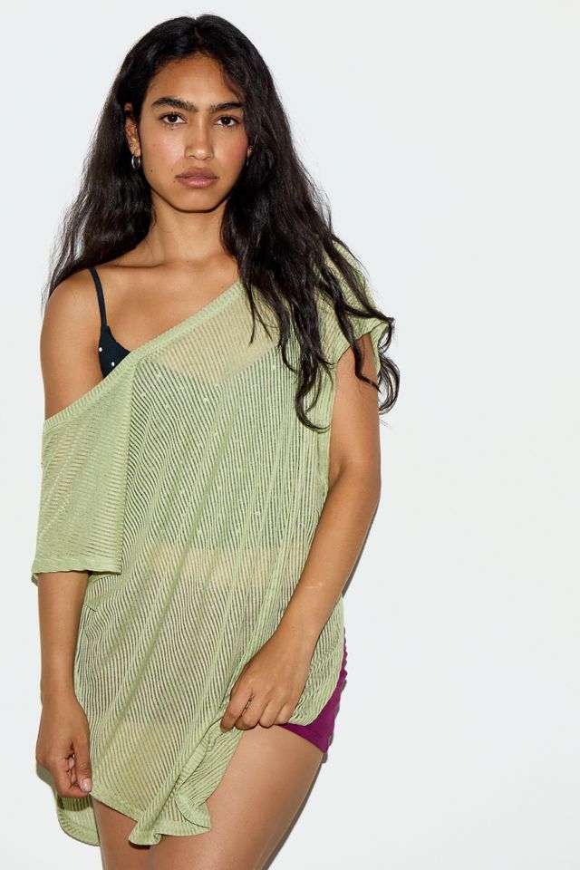 Out From Under Aruba Schulterfreies T-Shirt #1