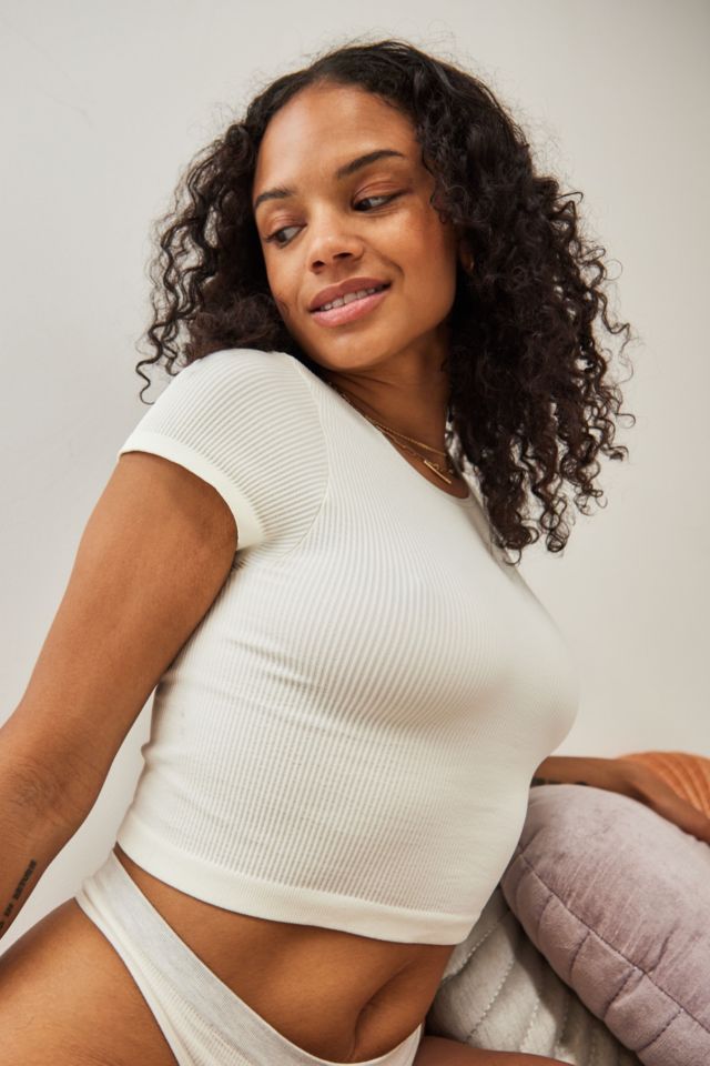 Urban Outfitters Out From Under Everyday Seamless Ribbed Tee