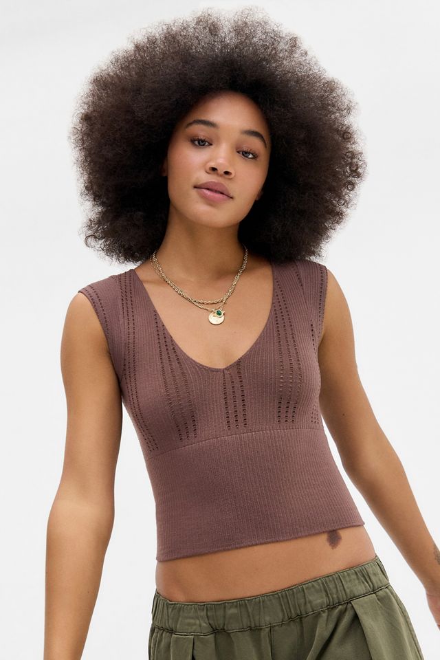 Out From Under Winnie Cap Sleeve Top #2