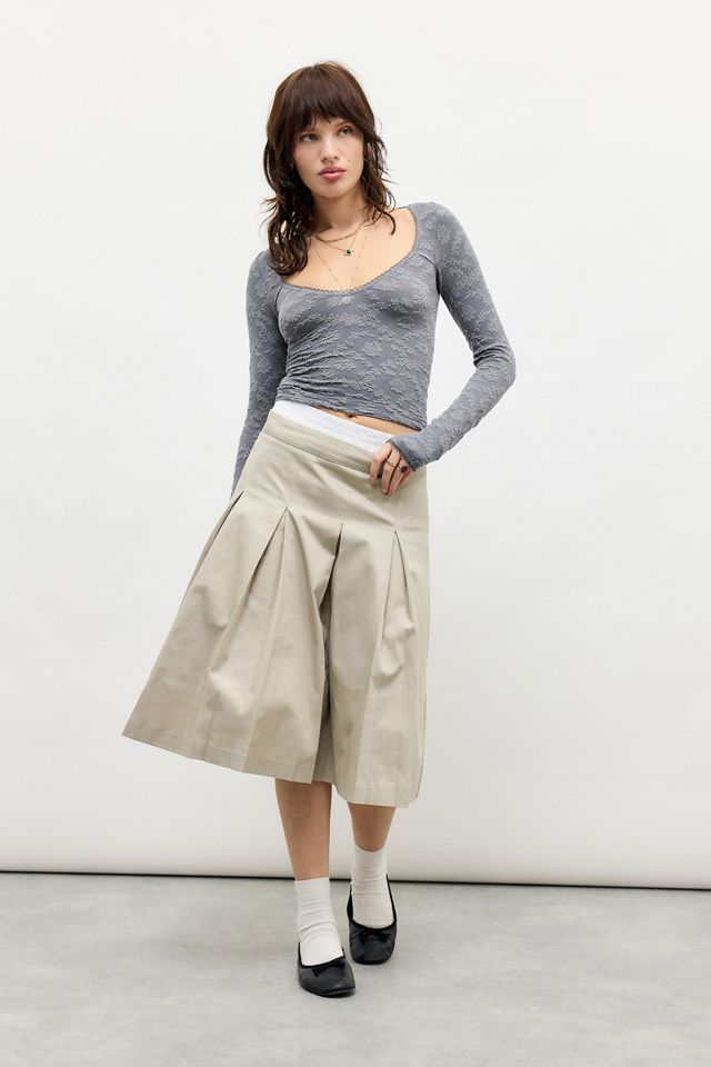 Out From Under Tammy Textured Long Sleeve Top #4